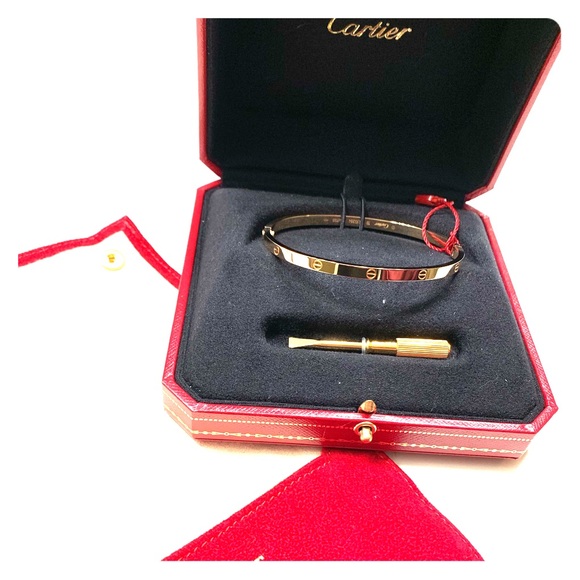 Cartier Jewelry - BRAND NEW NEVER WORN Cartier love bracelet size 19